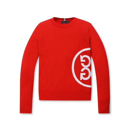 G/FORE 에센셜 테크 라운드 스웨터 (red)